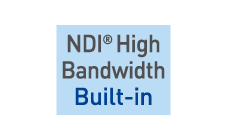 NDI® High Band width内蔵のアイコン