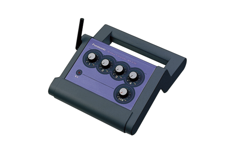 ポータブルワイヤレス送信機 WX-4700 - 製品一覧 - 800MHz帯ワイヤレス 