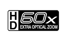60倍 HD EX光学ズーム