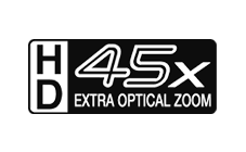 45倍 HD EX光学ズーム