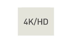 4K/HD両方式対応