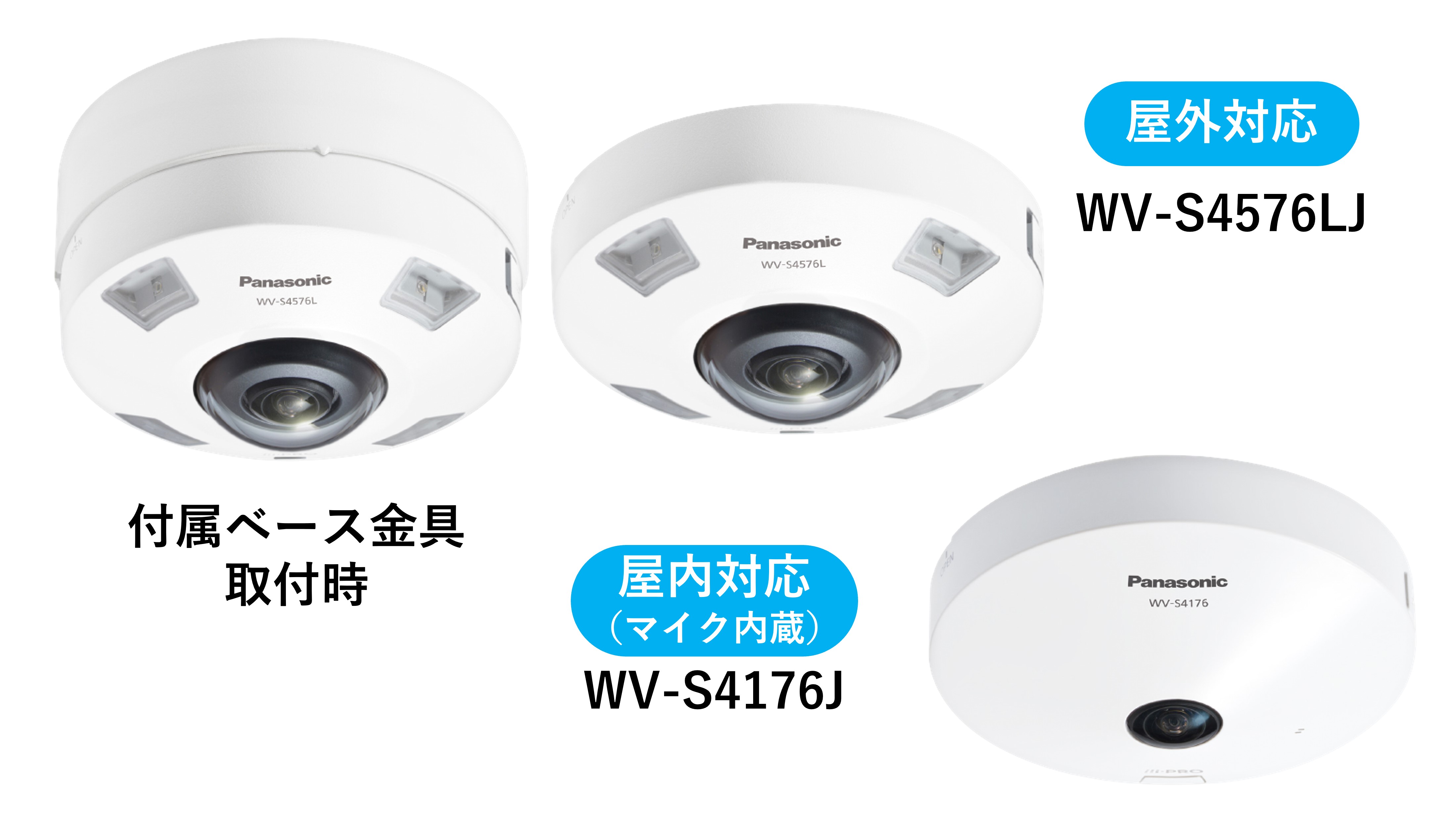 WV-S4576LJ / WV-S4176J - ネットワークカメラ 製品一覧 - 監視・防犯 
